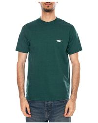Obey - Tops ,Groen ,Katoen - Lyst