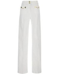 Elisabetta Franchi - Straight Jeans - Lyst
