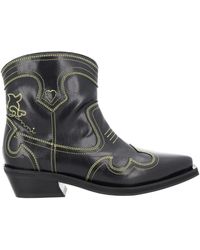 Ganni - Cowboy & Biker Boots - Lyst