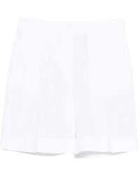 Eleventy - Korte Broeken ,Wit ,Casual Shorts - Lyst