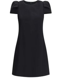 McQueen - Minikleid Aus Wolle - Lyst