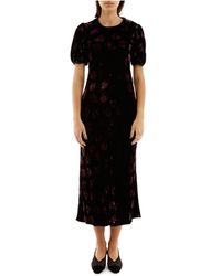 RIXO London Floral-printed Dress - Rood