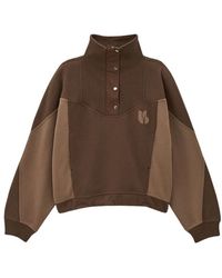 Ba&sh - Hoodies & Sweatvesten ,Bruin ,Katoen Jessy Sweatshirt - Lyst