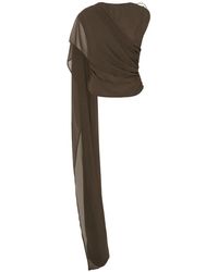 Gestuz - Overhemden ,Bruin ,Polyester Gzsamera Blouse - Lyst