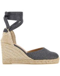 Castañer - Schoenen ,Grijs ,Stijlvolle Espadrilles Carina 8032 Voor Vrouwen - Lyst