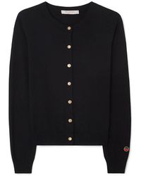 BUSNEL - Truien & Vesten ,Zwart ,Wol Kee Vest Zwart - Lyst