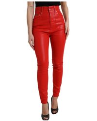 Dolce & Gabbana - Skinny Trousers - Lyst
