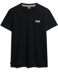 Superdry - Logo Katoen T-Shirt Met Korte Mouwen - Lyst