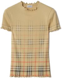 Burberry - T-Shirts - Lyst