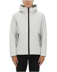 Woolrich - Jassen ,Wit ,Soft Shell Pacific Jacket - Lyst