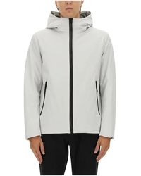 Woolrich - Jassen ,Wit ,Soft Shell Pacific Jacket - Lyst