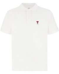 Ami Paris - De Coeur Polo - Lyst