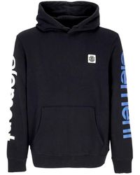 Element - Hoodies & Sweatvesten ,Zwart ,Katoen Zwarte Hoodie Met Kangoeroezak - Lyst