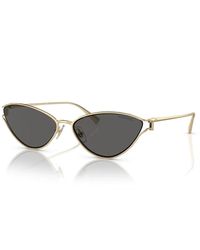 Tiffany & Co. - Elegante cat-eye sonnenbrille - Lyst