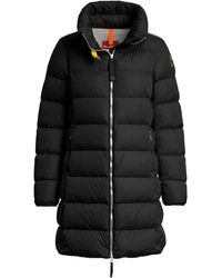 Parajumpers - Jassen ,Zwart ,Polyester Hooded Down Jacket - Lyst