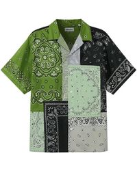 KENZO - Cotton Pattern Shirt - Lyst