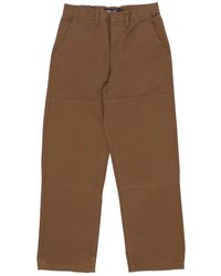Vans - Broeken ,Katoen High Waist Chino Loose Lange Broek - Lyst