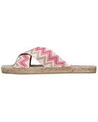 Missoni - Schoenen ,Veelkleurig ,Leer Sandalen Multi Kleur - Lyst