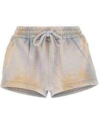 Off-White c/o Virgil Abloh - Pantalones cortos de algodón multicolor - Lyst