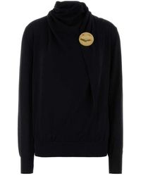 Jil Sander - Wollen Coltrui - Lyst