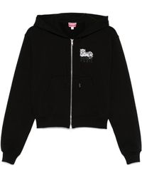 KENZO - Stylischer nero sweatshirt - Lyst