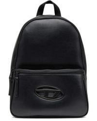 DIESEL - Borsa secchiello e zaino neri - Lyst