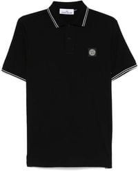 Stone Island - T-shirts & polos in nero - Lyst