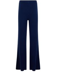 Alberta Ferretti - Broeken ,Blauw ,Broeken - Lyst