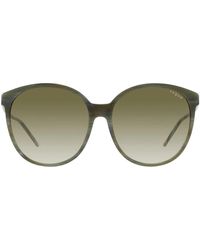 Vogue - Phantos grüne sonnenbrille mit hellgrünen gläsern - Lyst
