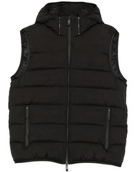 Moncler - Jassen ,Zwart ,Polyester Arinella Donsjas Vest - Lyst