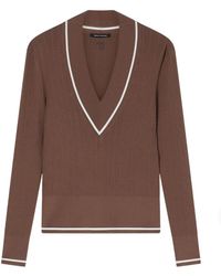 ARMANI EXCHANGE - V-Neck Knitwear - Lyst