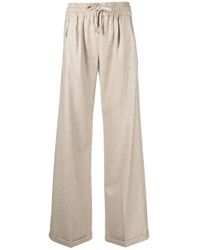 Kiton - Wide Trousers - Lyst