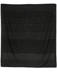 Destin - Accessoires ,Zwart ,Wol Judy Carre 90X 90 Sjaal - Lyst