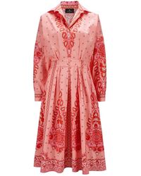 Etro - Kleedjes ,Rood ,Stijlvolle Mode Accessoires Voor Mannen - Lyst