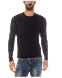 Armani Jeans - Gezellige Gebreide Trui - Lyst