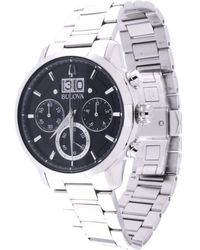 Bulova - Bullova - uomo - 96b319 - Sutton Big Date Uhr - Lyst
