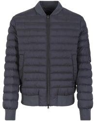 Herno - Quilted Down Bomber Jacket - Lyst