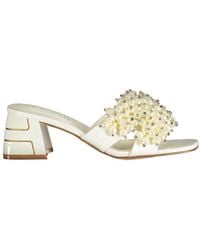 Laura Biagiotti - Heeled Mules - Lyst