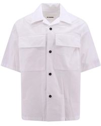 Jil Sander - Camicie a maniche corte - Lyst