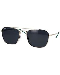 Ray-Ban - Gepolariseerde Zonnebril Klassieke Stijl Zilver Grijs - Lyst