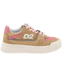 DSquared² - Sneakers new jersey in pelle scamosciata - Lyst