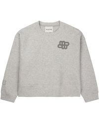 Munthe - Marigold sweatshirt mit logo patch - Lyst