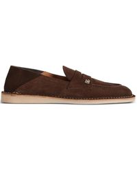 Dolce & Gabbana - Schoenen ,Bruin ,Leer Kalfsleren Sandalen - Lyst