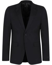 Prada - Jassen ,Zwart ,Wol Complete Tweedelige Set - Lyst