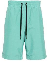 Moncler - Grenoble aqua wasserdichte shorts - Lyst