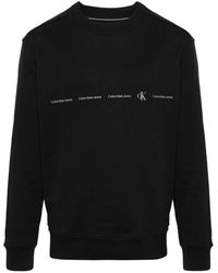 Calvin Klein - Maglioni neri per uomo - Lyst