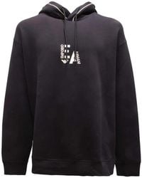 Armani - Marineblauwe Sweater - Lyst