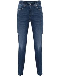 Kocca - Jeans skinny scuro vita media - Lyst