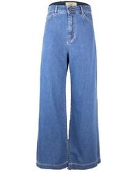 Max Mara - Jeans ,Blauw ,Katoen Blauwe Jeans 100% Katoen Samenstelling - Lyst