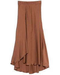 Silk95five - Midi Skirts - Lyst